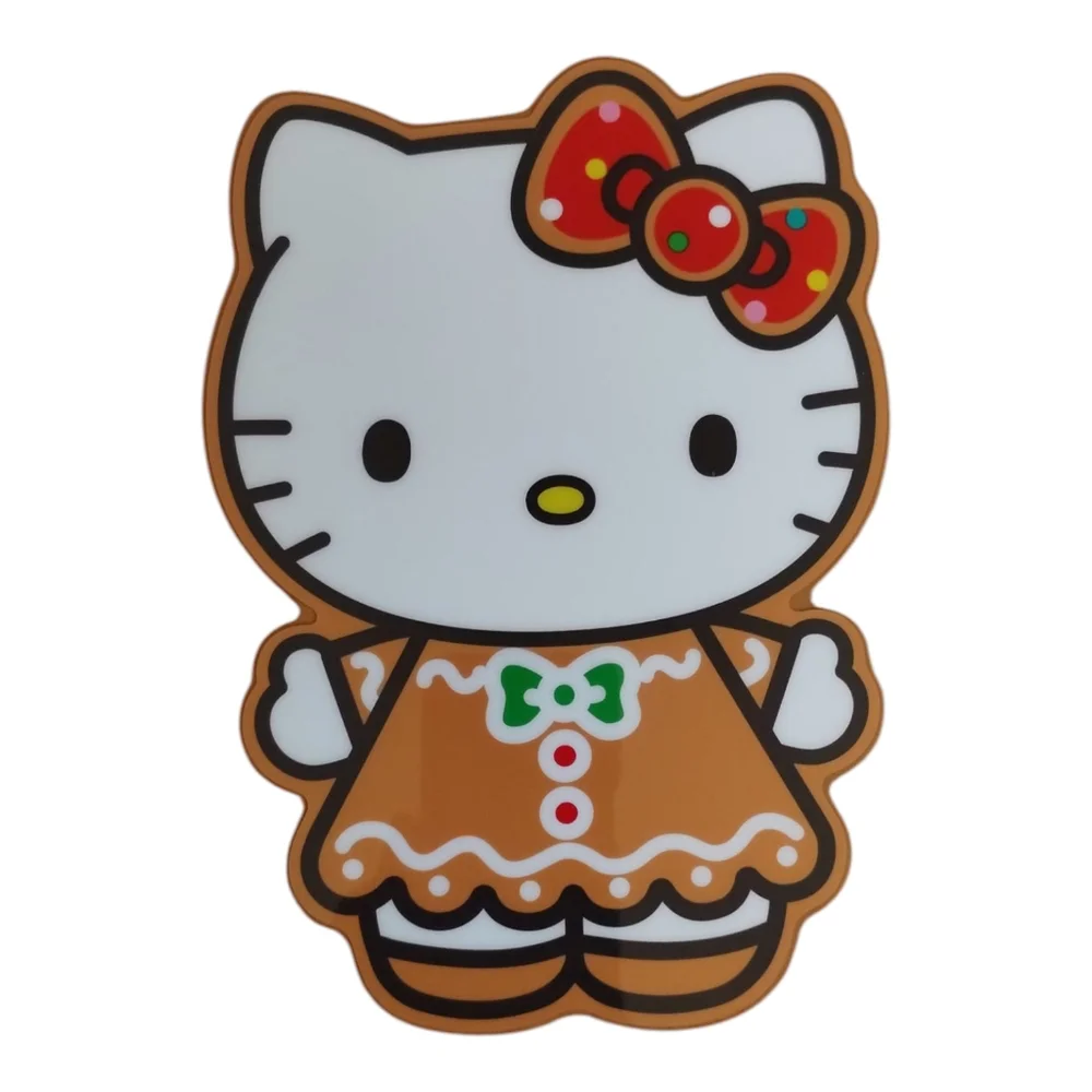HELLO KITTY GINGERBREAD 2025 CHRISTMAS DECOR 8
